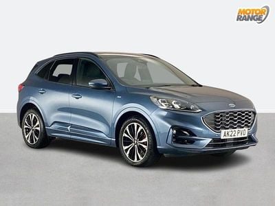 Blue Used 2022 Ford Kuga ST-Line X SUV | £19,195 (Fair price)