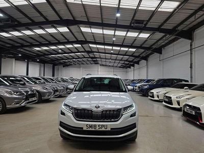 Used Skoda Kodiaq SE L 150 HP (110 kW) 2018 White SUV