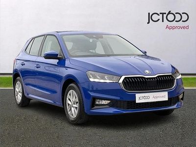 Blue Used 2022 Skoda Fabia Comfort Hatchback | £11,679 (Fair price)