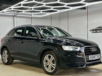 Used Audi Q3 S-Line 150 HP (110 kW) 2018 Black SUV