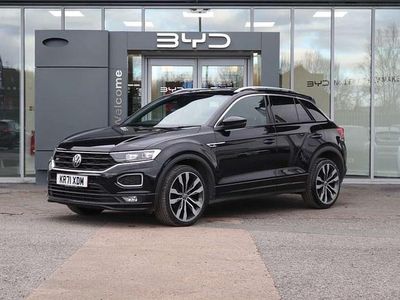 Black Used 2021 VW T-Roc R-line SUV | £19,997 (Fair price)