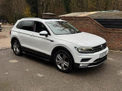 White Used 2017 VW Tiguan SEL SUV | £10,995 (Fair price)