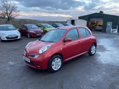 Red Used 2009 Nissan Micra Acenta Hatchback | £1,695