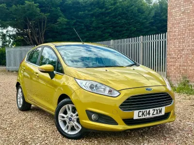 Used Ford Fiesta Zetec 2014 Yellow Hatchback