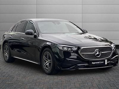 Used Mercedes E200 AMG line 204 HP (150 kW) 2025 Obsidian black Sedan