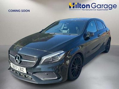 Used Mercedes A200 AMG Line Premium Plus 2017 Black Hatchback