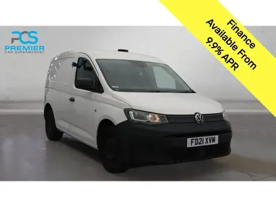 Used VW Caddy 102 HP (75 kW) 2021 White MPV