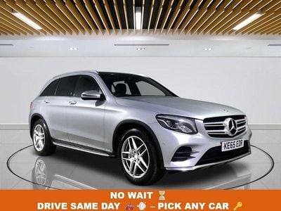 Silver Used 2016 Mercedes GLC220 AMG line SUV | £14,799 (Fair price)