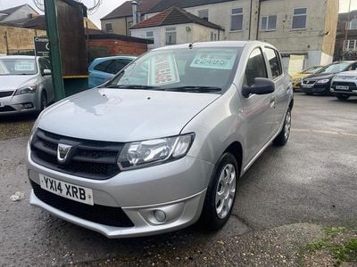 Silver Used 2014 Dacia Sandero Ambiance Hatchback | £2,495 (Good price)