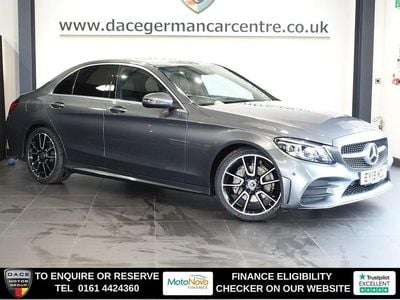 Used Mercedes C220 AMG line 194 HP (142 kW) 2019 Grey Sedan