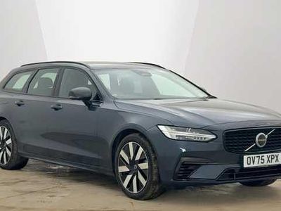 New Volvo V90 Plus 345 HP (253 kW) 2025 Blue Estate