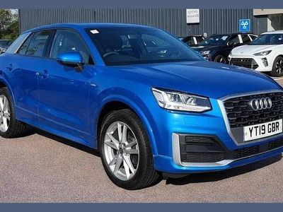 Used Audi Q2 S-Line 116 HP (85 kW) 2019 Blue SUV