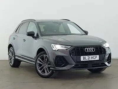 Used Audi Q3 Black Edition 150 HP (110 kW) 2021 Grey SUV