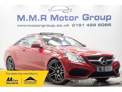 Red Used 2015 Mercedes E250 AMG line Coupe | £8,450 (Super price)