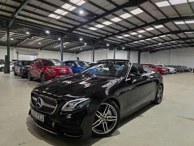 Used Mercedes E300 AMG line 245 HP (180 kW) 2017 Black Cabriolet