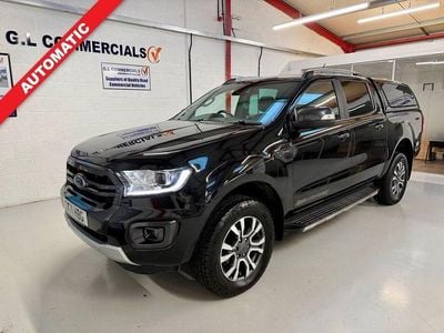 Black Used 2021 Ford Ranger Wildtrack Pickup | £17,925 (Good price)