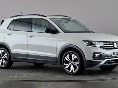 Used VW T-Cross Black Edition 110 HP (80 kW) 2023 Grey SUV