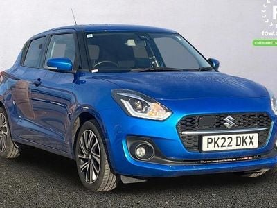 Blue Used 2022 Suzuki Swift SZ5 Hatchback | £12,099 (Fair price)