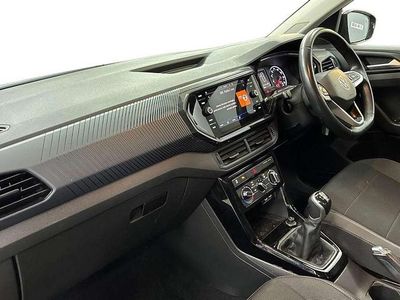 Used VW T-Cross Black Edition 110 HP (80 kW) 2021 Blue SUV