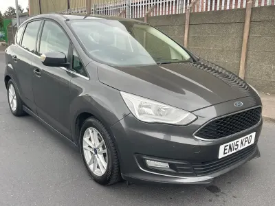 Usado Ford C-MAX Zetec 2015 Cinzento Monovolume