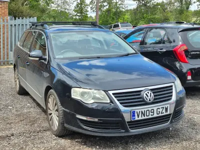 Used VW Passat Highline 140 HP (102 kW) 2009 Black Estate