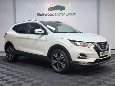 Używany Nissan Qashqai N-Connecta 110 KM (80 kW) 2017 Biały SUV