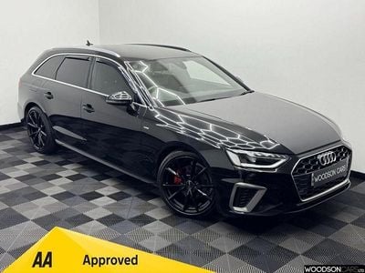 Used Audi A4 S-Line 163 HP (119 kW) 2021 Black Estate