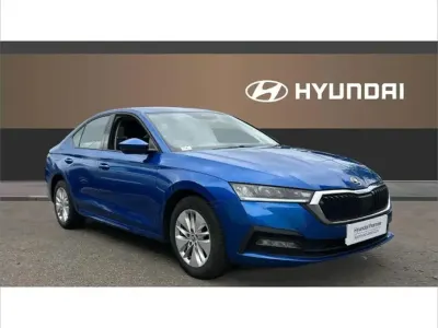 Used Skoda Octavia SE Technology 150 HP (110 kW) 2020 Blue Hatchback