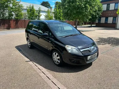 Used Vauxhall Zafira 2010 Black MPV