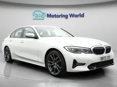 Usado BMW 320 Sport Line 184 CV (135 kW) 2021 Blanco Berlina