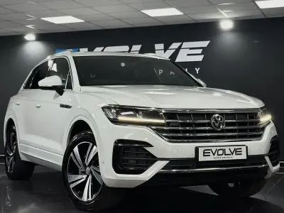Used VW Touareg R-line 286 HP (210 kW) 2018 White SUV