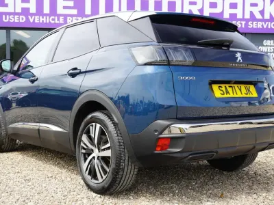 Used Peugeot 3008 Allure 129 HP (94 kW) 2021 Blue SUV