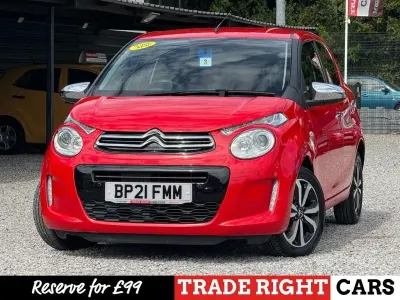Used Citroën C1 Shine 71 HP (52 kW) 2021 Red Hatchback