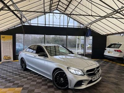 Silver Used 2020 Mercedes C220 AMG Line Premium Sedan | £19,495 (Fair price)