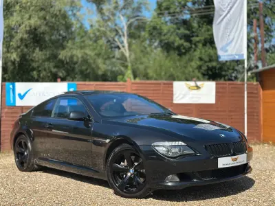 Used BMW 635 Sport Line 286 HP (210 kW) 2009 Black Coupe