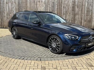 Blue Used 2022 Mercedes E200 AMG line Estate | £36,199 (A bit pricey)