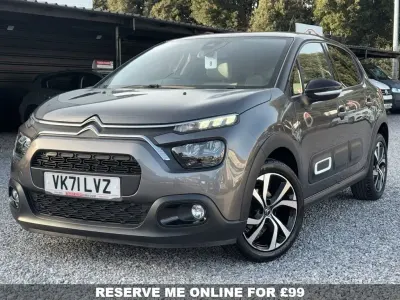 Usado Citroën C3 PureTech 82 CV (60 kW) 2021 Gris Utilitario