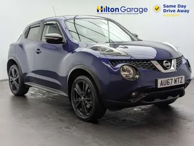Used Nissan Juke N-Connecta 115 HP (84 kW) 2017 Blue SUV