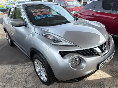 Begagnad Nissan Juke Acenta 115 HK (84 kW) 2017 Silver SUV