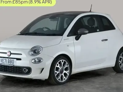 Käytetty Fiat 500 Sport 70 HP (51 kW) 2021 Valkoinen Viistoperä