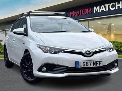 White Used 2017 Toyota Auris Hybrid Hatchback | £12,600 (Fair price)