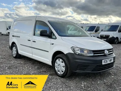 Used VW Caddy Startline 102 HP (75 kW) 2017 White MPV