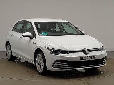 Used VW Golf VIII Style 130 HP (95 kW) 2022 White Hatchback