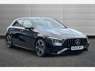 Used Mercedes A35 AMG Premium 316 HP (232 kW) 2025 Cosmos black Hatchback