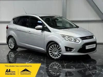 Begagnad Ford C-MAX Titanium 115 HK (84 kW) 2012 Silver Minibuss