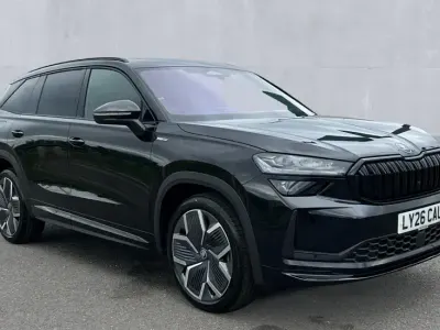 Second-hand Skoda Kodiaq SportLine 150 CP (110 kW) 2026 Negru SUV