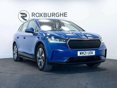 Used Skoda Enyaq iV ecoSuite 150 kW (204 HP) 2021 Blue SUV