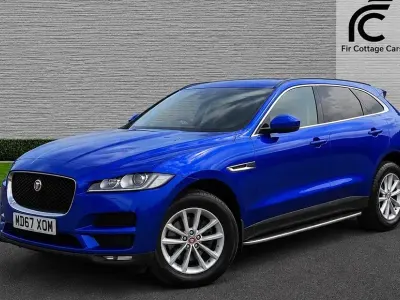 Used Jaguar F-Pace Prestige 180 HP (132 kW) 2017 Blue SUV