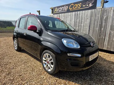 Używany Fiat Panda Easy 69 KM (50 kW) 2015 Czarny Hatchback