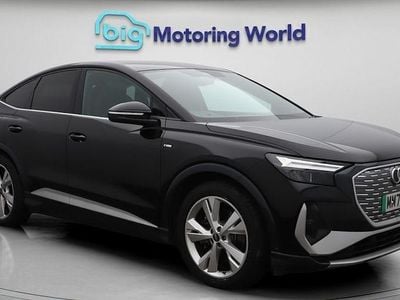 Black Used 2023 Audi Q4 Sportback e-tron S-Line SUV | £27,300 (Good price)